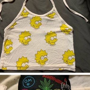 O mighty Lisa Simpson halter tank